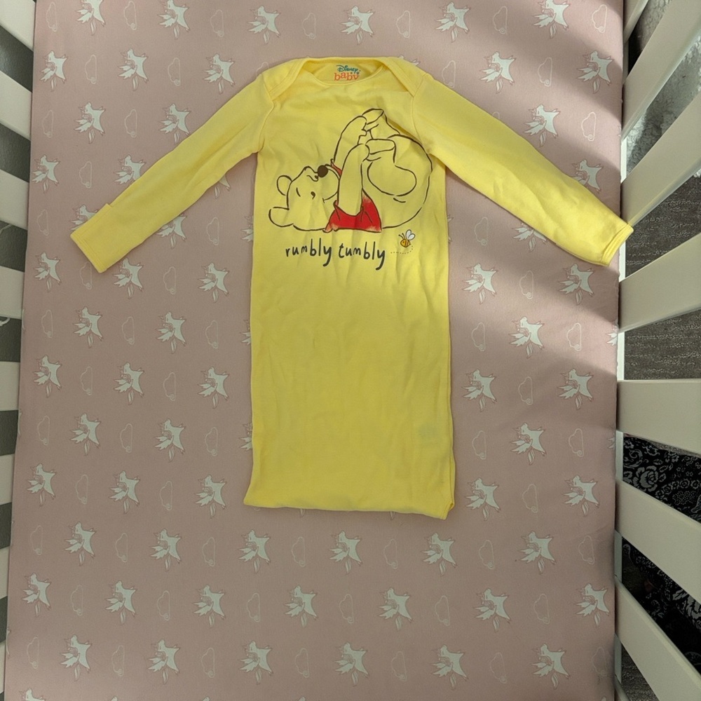 Disney Baby Winnie the Pooh Sleep Gown 0-6 months - Picture 2 of 3